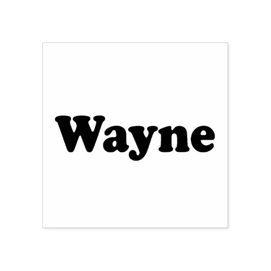 Wayne Rubberstempel (Afrduk)