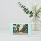 Wayne St., Fort Wayne, Indiana 1907  Visitekaartje (Staand voorkant)