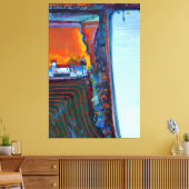 Wayne Thiebaud art Canvas Afdruk (Insitu (Woonkamer))