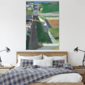Wayne Thiebaud art Canvas Afdruk (Insitu (Slaapkamer))