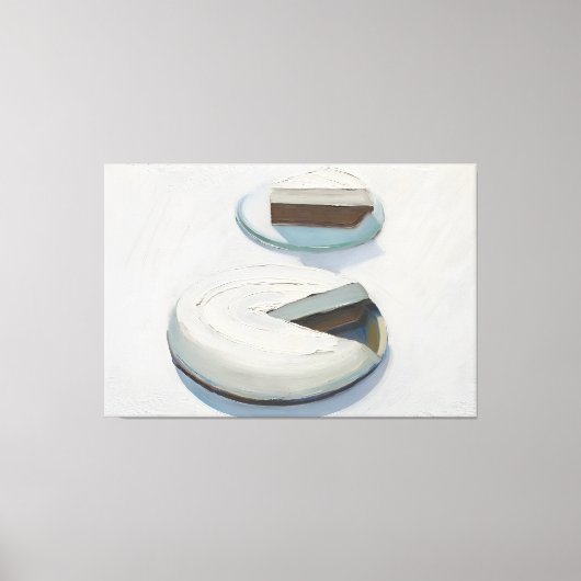 Wayne Thiebaud art Canvas Afdruk (Voorkant)