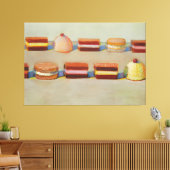 Wayne Thiebaud art Canvas Afdruk (Insitu (Woonkamer))