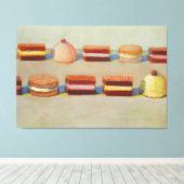 Wayne Thiebaud art Canvas Afdruk (Insitu (Houten vloer))