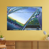 Wayne Thiebaud art painting Canvas Afdruk (Insitu (Woonkamer))