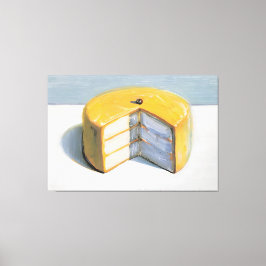Wayne Thiebaud art style Canvas Afdruk