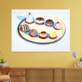 wayne thiebaud canvas afdruk (Insitu (Woonkamer))