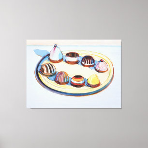 wayne thiebaud canvas afdruk