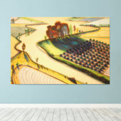 Wayne Thiebaud kunst Canvas Afdruk (Insitu (Houten vloer))