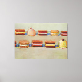 Wayne Thiebaud-kunst Canvas Afdruk