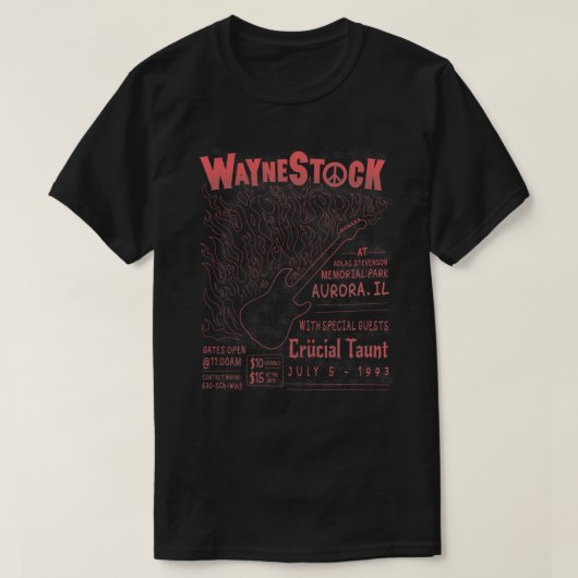 Waynestock Classic T-Shirt (Design voorkant)