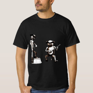 Waynesville Bluegrass-muzikantenstandbeeld T-shirt