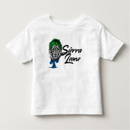 WAYout Arts Freetown Sierra Leone Flag Lion Kinder Shirts