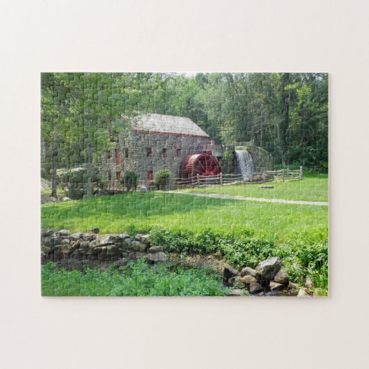 Wayside Grist Mill Sudbury MA Legpuzzel (Horizontaal)