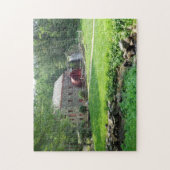 Wayside Grist Mill Sudbury MA Legpuzzel (Verticaal)