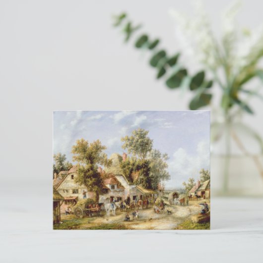 Wayside Inn Briefkaart (Staand voorkant)