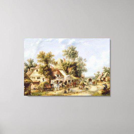Wayside Inn Canvas Afdruk (Voorkant)