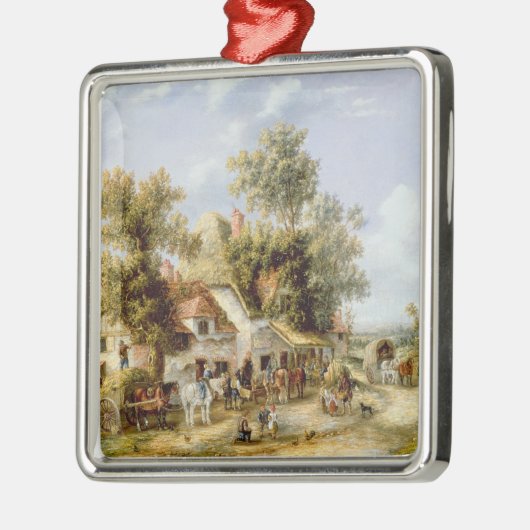 Wayside Inn Metalen Ornament (Links)