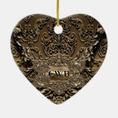 Waythorne Darby Victoriaans Keramisch Ornament (Achterkant)