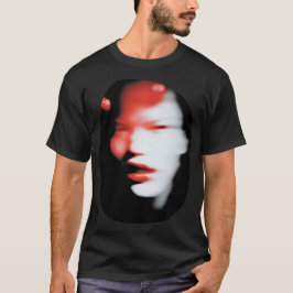 Wazige Aziatische meisje T-shirt