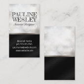 Wazige Bokeh achtergrond Visitekaartje (Voorkant / Achterkant)