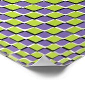 wazige optische illusie - oneindige cirkel poster (Hoek)