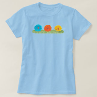 Wazige wezens die harten vasthouden t-shirt