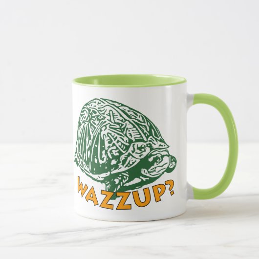 Wazzup - 11 oz Ringer Mug (Droite)