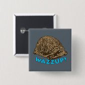 Wazzup - 2-inch Square Button (Voorkant /achterkant)