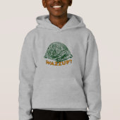 Wazzup - Kinderen Pullover-hoedie (Voorkant)