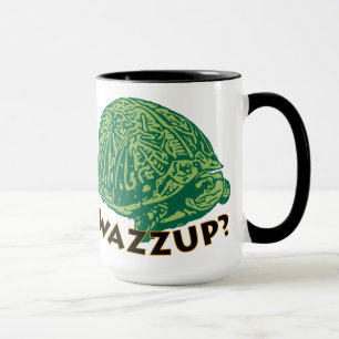 Wazzup - Noir 15 oz Ringer Mug