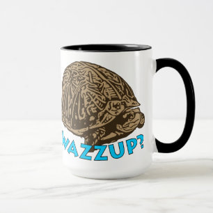 Wazzup - Noir 15 oz Ringer Mug