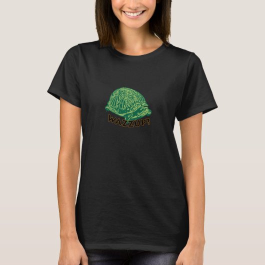 Wazzup - Turtle Women's Basic T-Shirt (Devant)