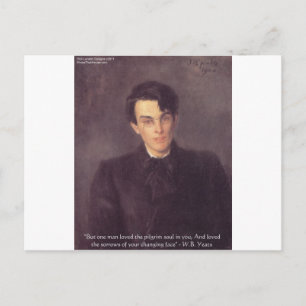 WB Yeats "Âme de pèlerin" Cadeaux et Cartes de cit