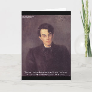 WB Yeats "Âme de Pèlerin" Cadeaux et Cartes de Cit
