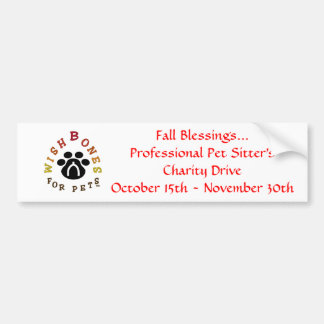 wbloglargeA, Herfstse Zegeningen...Professioneel H Bumpersticker