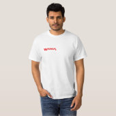 WBMX T-Shirt - Oude Skool 4 Dubbelzijdig (Voorkant volledig)