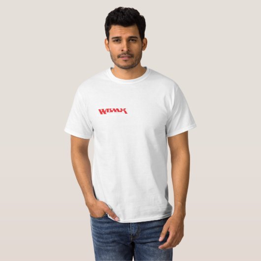 WBMX T-Shirt - Oude Skool 4 Dubbelzijdig (Voorkant volledig)