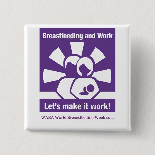 WBW15-Button (Engels) Vierkante Button 5,1 Cm (Voorkant)