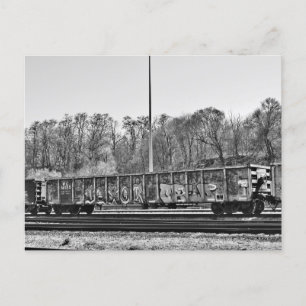 WC 54155 oude Wisconsin centrale gondel Briefkaart