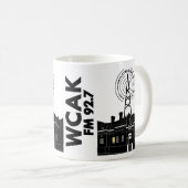 WCAK FM92.7 Retro Mug - Catlettsburg, KY Koffiemok (Voorkant rechts)