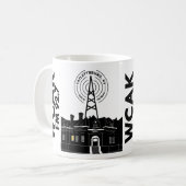 WCAK FM92.7 Retro Mug - Catlettsburg, KY Koffiemok (Voorkant links)