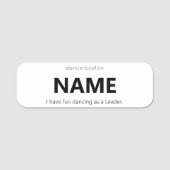 WCS Leader Name Tag (Voorkant)