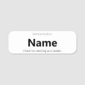 WCS Leader Name Tag (Voorkant)