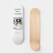 Wc's Uit De Ruimte Grappige SkateBoards (Voorkant)