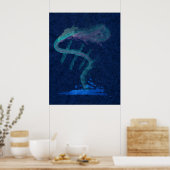 WDV - 052 - Achter Wolken Poster (Keuken)