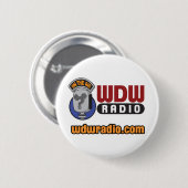 WDW-radio-Logo Ronde Button 5,7 Cm (Voorkant /achterkant)