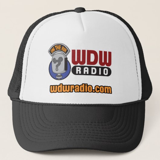 WDW-radio-Logo Trucker Pet (Voorkant)