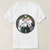 We Aim To Be Free - Irish Palestinian Solidarity.  T-shirt (Design voorkant)