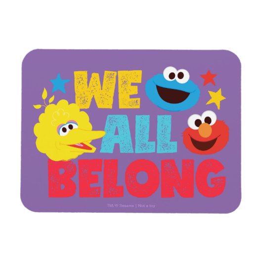 We allen Belong Stars Magneet (Horizontaal)