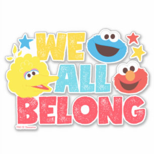 We allen Belong Stars Sticker